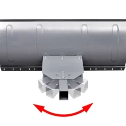 Universellt snöblad för ATV & traktor | Storlek: 100x44 cm | Färg: Stål