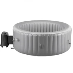 Best Uppblåsbar bubbelpool, 180x66 cm, Grå, PVC Spa & Utomhusbad