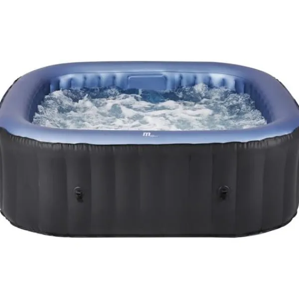 Online Uppblåsbar spa - MSPA - Tekapo C-TE042 - 4 personer - PVC Rhino-Tech - Grå/Blå Spa & Utomhusbad