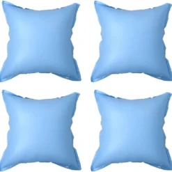 Uppblåsbara vinterkuddar för poolskydd 4 st PVC - Poolkudde - Poolkuddar - Home & Living