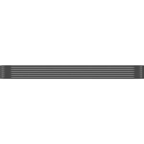 Clearance Upphöjd odlingslåda av pulverlackerat stål 396x100x36 cm | Färg: Antracit | Storlek: 396x100x36 cm Planteringsbänkar