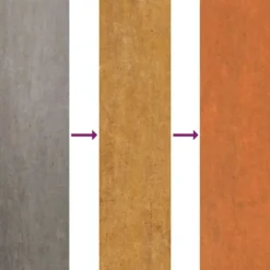 Upphöjd odlingslåda i rosttrögt stål - Hållbar trädgårdslösning | Storlek: 240x80x77 cm | Färg: Rostbrun