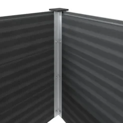 Online Upphöjd odlingslåda i WPC - Modern blom- och växtbädd | Färg: Grå | Storlek: 250x100x54 cm Planteringsbänkar
