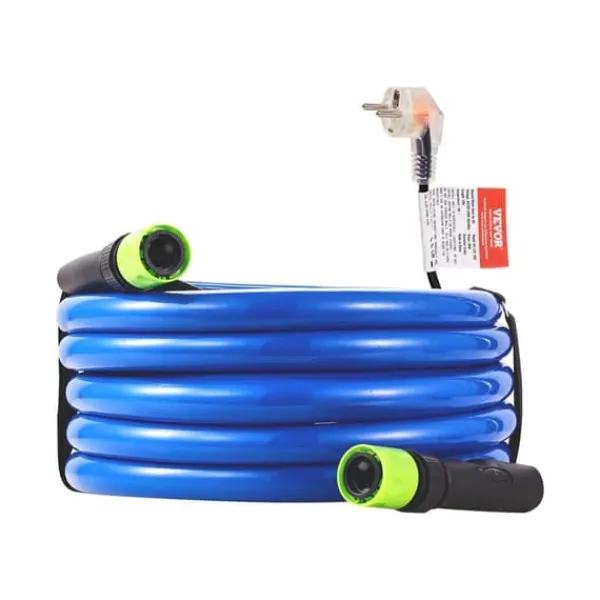 Outlet Uppvärmd vattenslang för RV 15 fot, -45℉ frostskydd, dricksvatten, hållbar design Bevattning