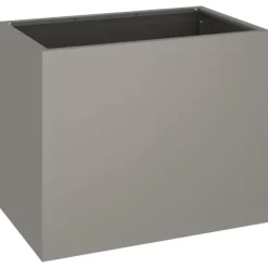 Clearance Urbana Trädgårdsplanterare i Väderbiten Stål | Storlek: 50x32x40 cm | Färg: Brun Krukor & Växtbehållare