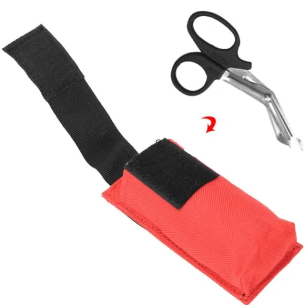 Best Utomhus bärbar Tourniquet-påse med Trauma Shear Strap - Röd Beredskapsplaner