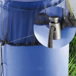 Utomhus Regnhink Nätskydd Hink Buggsäker Nätskydd Vattentank Skärmskydd Skyddskåpa Regnhink Filter Skyddskåpa Regntunnor