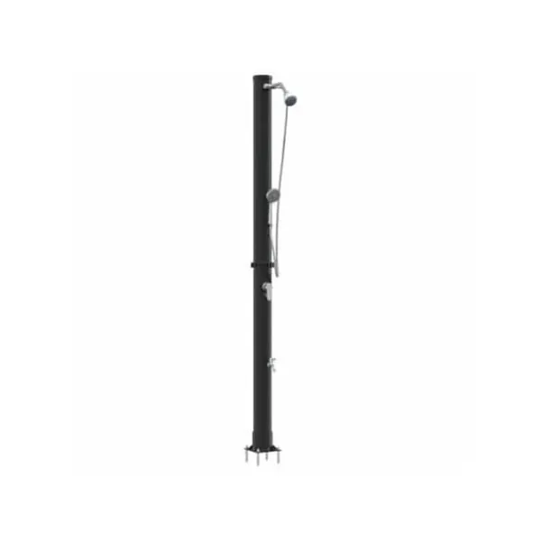 Best Utomhus solardusch - - Svart - PVC och Aluminium - 217 cm - Rotationshuvud - Solenergi Spa & Utomhusbad