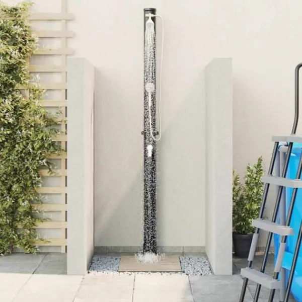 Utomhus Soldusch med Handhållet Duschhuvud | Höjd: 217 cm | Volym: 20 L