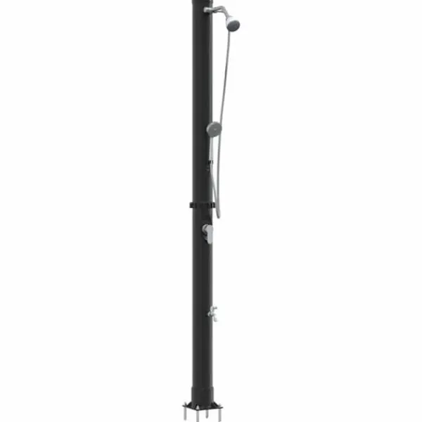Utomhus Soldusch med Handdusch - Modern och Robust | Höjd: 217 cm | Volym: 20 L
