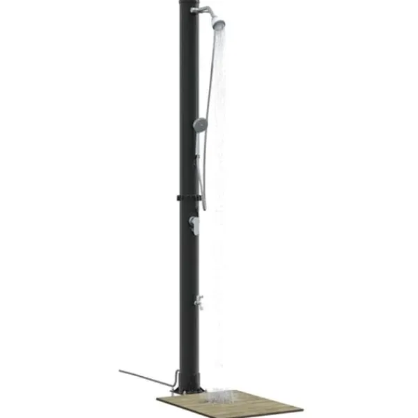 Utomhus Soldusch med Handdusch - Modern och Robust | Höjd: 217 cm | Volym: 20 L