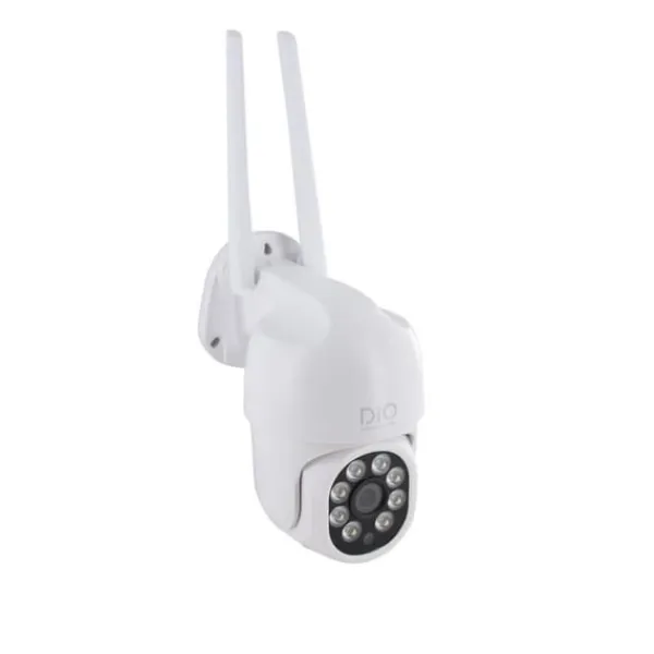 Best Utomhuskameror - DIO CONNECTED HOME - Set om 2 - Roterande trådbunden dubbelband - 4MP Säkerhetsmonitorer & Videokameror