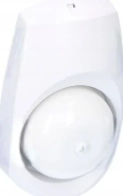 230V vit kupolklocka DNS-001/N-BIA Zamel ansluten dörrklocka