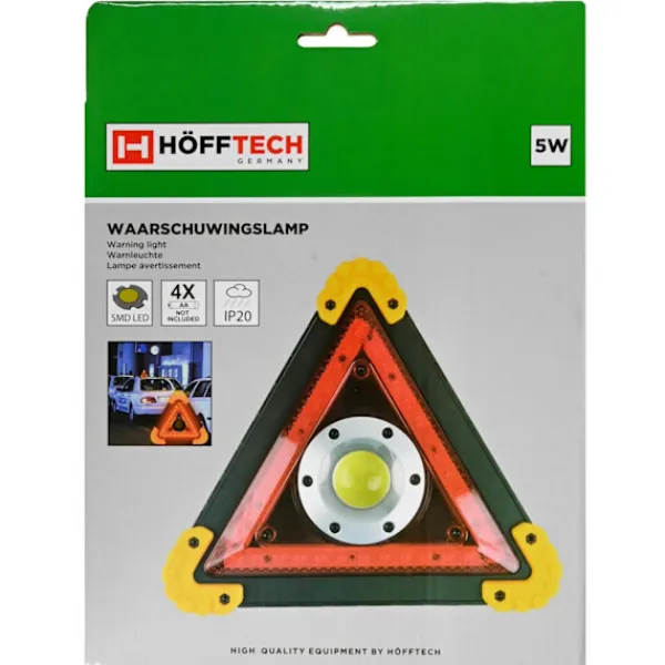 Discount Varningslampa LED triangel 5W Säkerhetslampor
