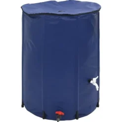 Outlet Vattentank - - 750 L - Fällbar - PVC - Med kran Regntunnor