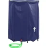 Discount Vattentank med kran vikbar 750 L PVC Regntunnor
