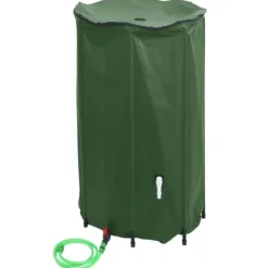 vidaXL Vattentank med kran vikbar 100 L PVC