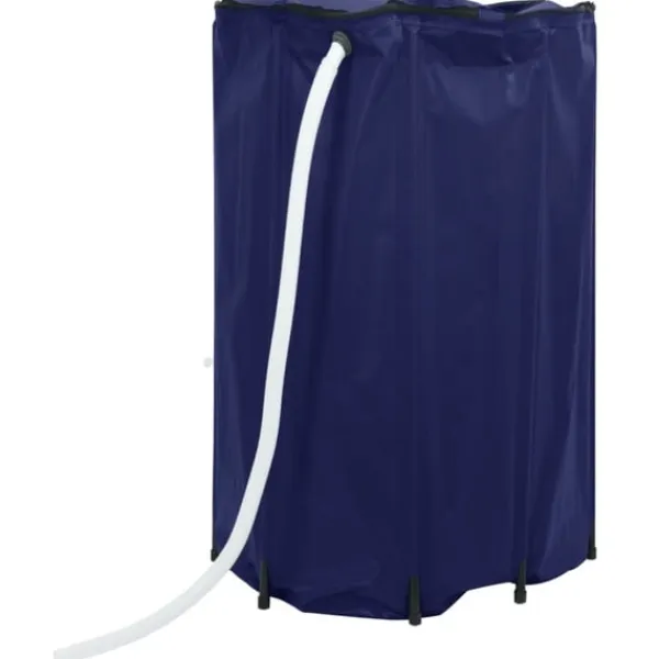 vidaXL Vattentank med kran vikbar 1000 L PVC