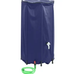 vidaXL Vattentank med kran vikbar 380 L PVC