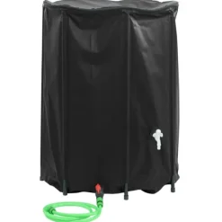 Outlet Vattentank med kran vikbar 1350 L PVC Regntunnor