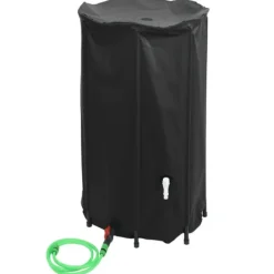 vidaXL Vattentank med kran vikbar 250 L PVC