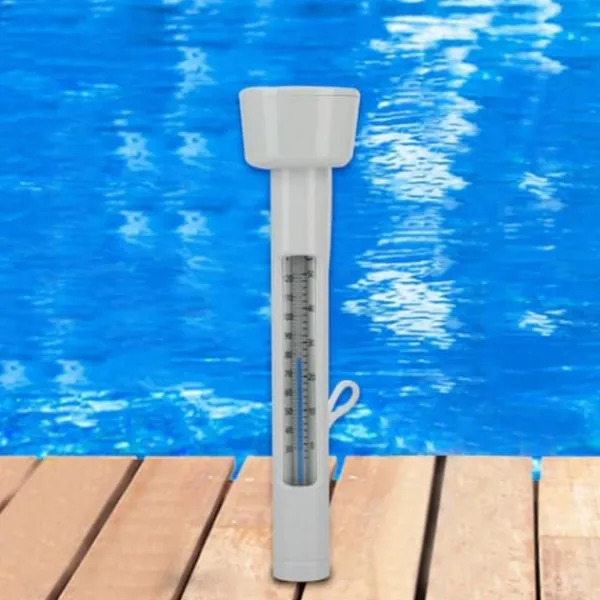 Vattentemperatur Stor termometer Stor flytande pooltermometer