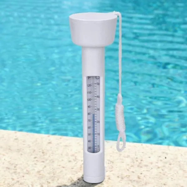 Vattentemperatur Stor termometer Stor flytande pooltermometer