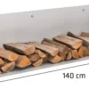 Outlet Vedhållare Mendel 140x35x35 35 x 140 x 35 cm 2 Tillbehör Till Vedeldade Kaminer & Öppna Spisar