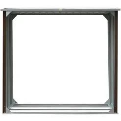 Vedskjul i galvaniserat stål - Stabil och väderbeständig vedförvaring | Färg: Brun | Storlek: 172x91x154 cm Skjul, Garage & Carports
