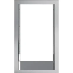 Vedställ av galvaniserat stål - Hållbart vedförvaring | Storlek: 60x40x100 cm