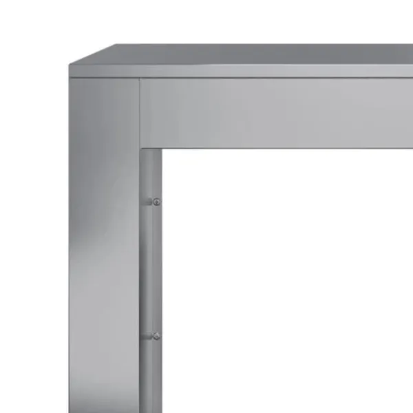 Vedställ av galvaniserat stål - Hållbart vedförvaring | Storlek: 60x40x100 cm