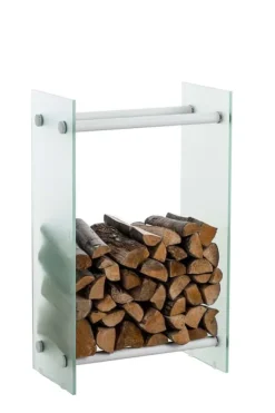 Vedställ Dacio frostat glas 35x80x80 35 x 80 x 80 cm