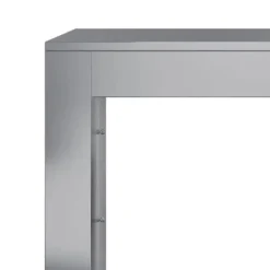 Clearance Vedställ i galvaniserat stål för vedförvaring | Storlek: 100x40x100 cm Tillbehör Till Vedeldade Kaminer & Öppna Spisar