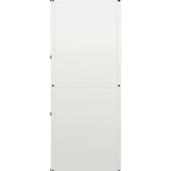 Vedställ i kallvalsat stål - Robusta och stiliga lösningar för vedförvaring | Storlek: 40x30x75 cm | Färg: Vit