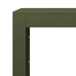 Outlet Vedställ i stål för vedförvaring - Slitstarkt och väderbeständigt | Färg: Grön | Storlek: 100x40x60 cm Tillbehör Till Vedeldade Kaminer & Öppna Spisar
