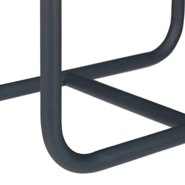 Vedställ, Metall, 100x40x25 cm, Antracit Tillbehör Till Vedeldade Kaminer & Öppna Spisar