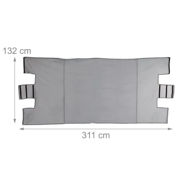 Outlet Vedställ, Metall, 122x245x40 cm, Svart Tillbehör Till Vedeldade Kaminer & Öppna Spisar