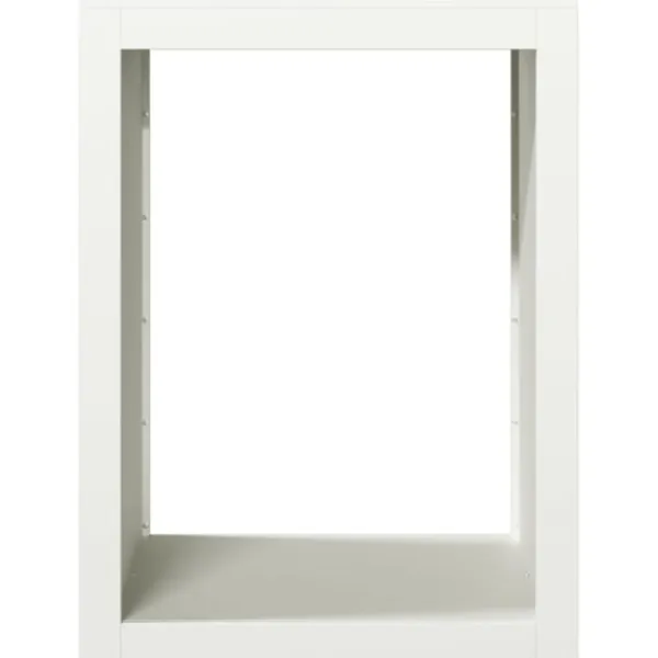 vidaXL Vedställ vit 60x40x80 cm stål