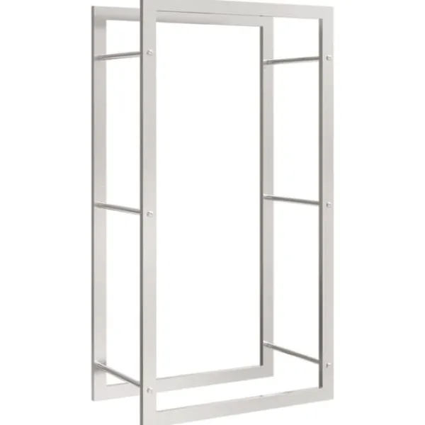 vidaXL Vedställ 50x28x94 cm rostfritt stål