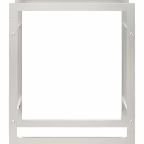 New Vedställ 50x28x56 cm rostfritt stål Tillbehör Till Vedeldade Kaminer & Öppna Spisar