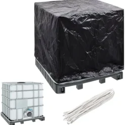 vidaXL Överdrag för IBC-behållare 8 öljetter 116x100x120 cm