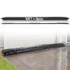 Översvämningsbarriär - Vattenaktiverade sandfria översvämningspåsar - Set om 8 - Mått 305 x 21 cm - Återanvändbara - För dörrar & garage