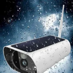 Best Övervakningskamera - INN® - Solkamera HD - Vattentät - PIR-detektering - Trådlös Säkerhetsmonitorer & Videokameror