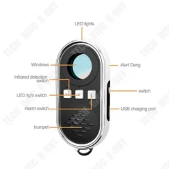 Outlet Övervakningskamera - TD® - Infraröd detektion - Ljud- och ljusalarm - 2-10 meter - Trådad Säkerhetsmonitorer & Videokameror