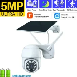 Clearance Övervakningskamera, 5MP upplösning, färg-nattseende,bara en kamera Säkerhetsmonitorer & Videokameror
