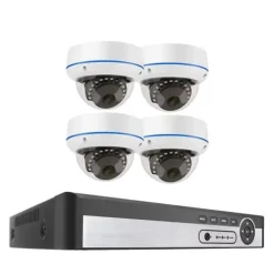 Clearance Övervakningskamerasystem, 5MP upplösning, nattseende,1T-a, 8CH 4st 5MP Kamera-b Säkerhetsmonitorer & Videokameror