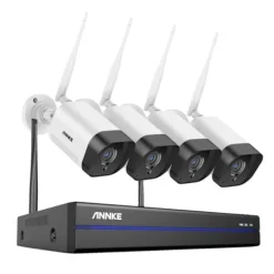 Best Övervakningssystem, 5MP upplösning, fjärrövervakning,Ingen, 8CH NVR 4Pcs Kamera Säkerhetsmonitorer & Videokameror
