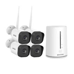 Best Övervakningssystem, Trådlös teknik, Nattseende förmåga,4PCS Kamera Säkerhetsmonitorer & Videokameror
