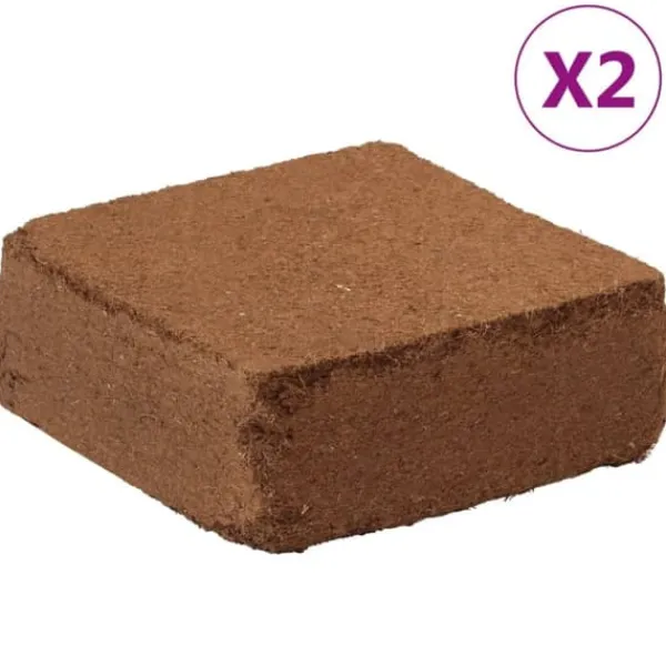 Block i kokosfiber 2 st 5 kg vardera 10 kg total - Jord och sand Jord & Sand