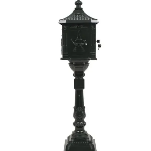 Online Fristående brevlåda Vintage Aluminium Rostsäker Grön Postlådor & Brevlådor